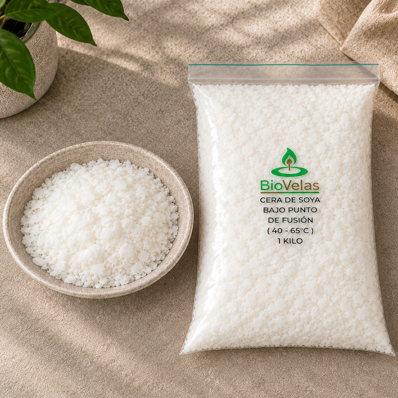 Cera De Soya Bajo Punto De Fusión